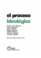 Lévi-Strauss, Claude et al. - El proceso ideológico [1973].pdf